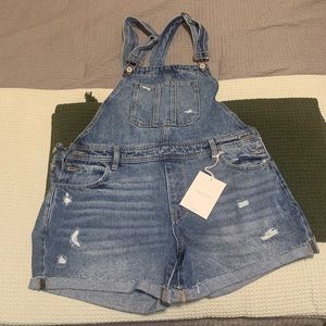 Overall Shorts